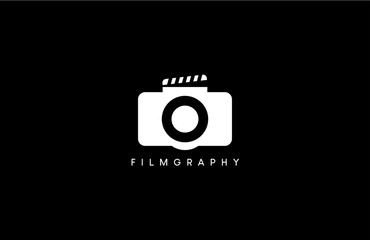 photography and film icon logo design