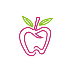 Dental Clinic Logo Tooth abstract design vector template