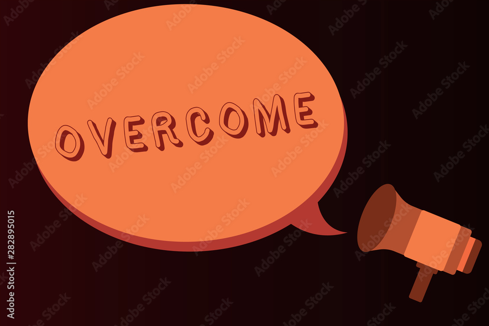 Poster conceptual hand writing showing overview. business photo text general review or summary of subject p