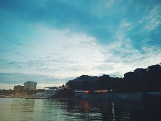 Obraz premium view of the city