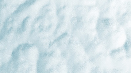 Snow texture background 3D render
