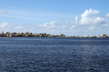 Fototapeta premium Alexandria waterfront, Egypt on Wednesday 17 November 2010