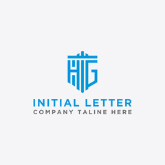 Inspiring company logo designs from the initial letters of the HG logo icon. -Vectors