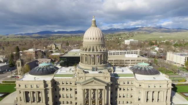 The boise capital during the summer months