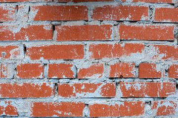 red brick wall background