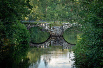 Old Stone Bridge at water