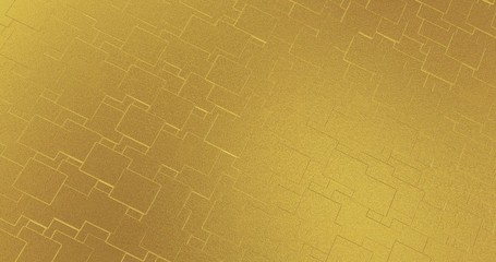 Abstract geometric rose golden backgroundfoil tiles texture seamless background 3D rendering