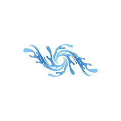 Fototapeta na wymiar water and Waves beach logo and symbols template icons app