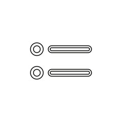 List icon - Content view options
