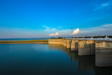 Thailand, Backgrounds, Beauty, Blue, Dam