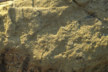 The close-cut stone cliffs close-up. Texture Horizontal