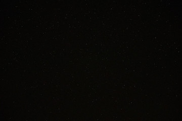 Stars in the sky above one of branches of Volga river, Russia, Astrakhan