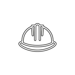 safety helmet icon - construction icon