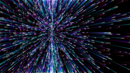 Abstract Fireworks