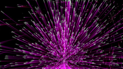Abstract Fireworks