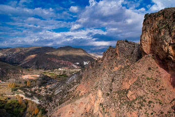 Panoramica del rio de Ugijar