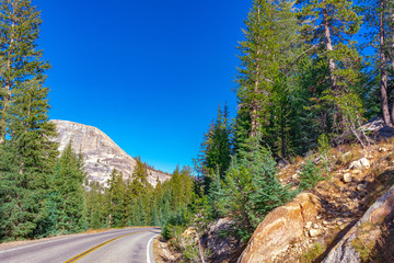 Obraz premium Yosemite Landscape Tioga Pass California