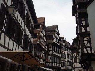 Typical Houses in Strasbourg France