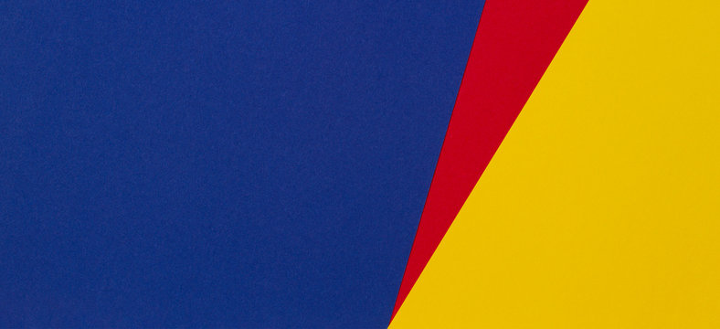 blue, yellow and red background