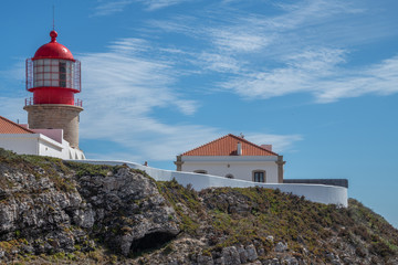 Fototapeta na wymiar Cap Saint Vincent - Algarve - Portugal