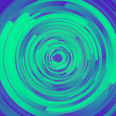 Modern covers design composition with color gradients circles. 3d rendering