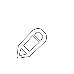 Pencil icon. List edit button