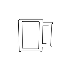 Coffee cup icon. Hot drink symbol