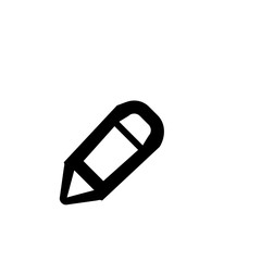 Pencil icon. List edit button
