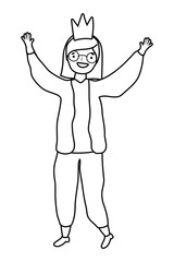 Isolated avatar woman vector design vector illustration