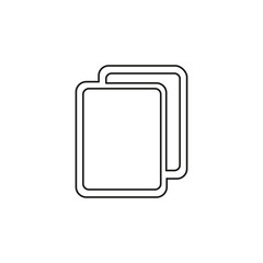 Copy or Duplicate document icon