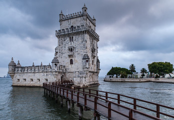 Fototapeta premium Lisbonne (Portugal) - Tour de Belem