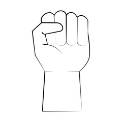 hand human gesture anatomy cartoon drawing in black and white
