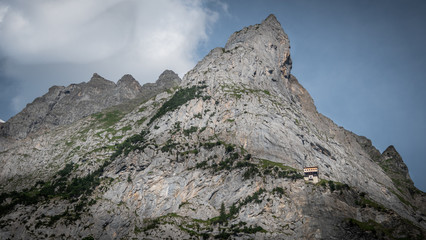 The mountains and glaiers of Grindelwald in the Swiss Alps - amazing Switzerland