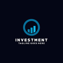 Investment Vector Logo Design Template For Business and Finance.