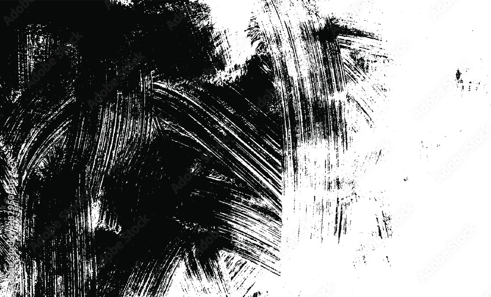 Poster vector brush srokes texture. distressed uneven texture. grunge background. abstract vector illustrat
