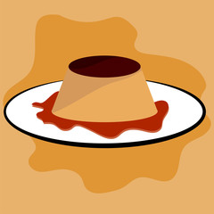 Flan Napolitano