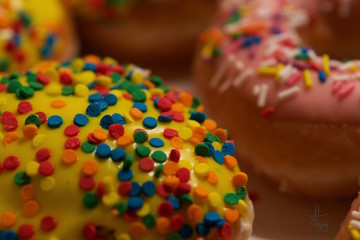 doughnuts with sprinkles