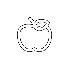 vector apple fruit illustration fresh healthy food