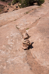 Cairn for the trail
