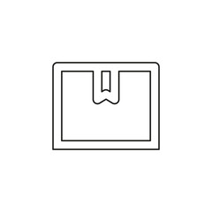 package concept line icon. element illustration.