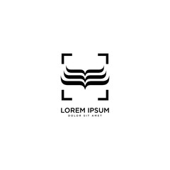 Book Code Design Vector, Education Simple Vector