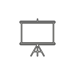 education board icon, school chalk board