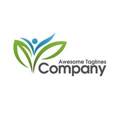 creative initial letter n with Anchor blue color logo vector concept