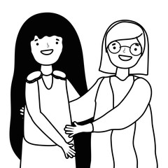 Isolated women vector design vector illustration