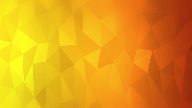 Yellow and orange polygonal background