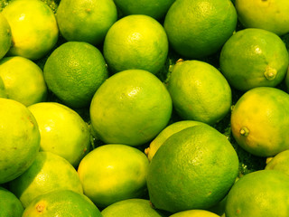Ripe lime. Beautiful background. 