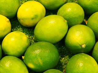 Ripe lime. Beautiful background. 