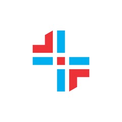 Medical Plus logo design vector