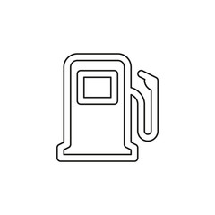 gas station symbol - gasoline pump