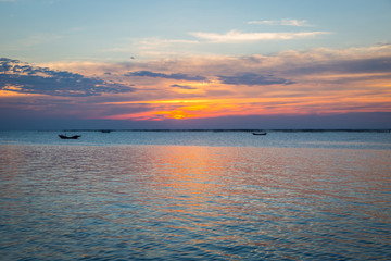 Sea and sky Before Sunset